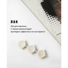 Лак для картины по номерам КИСТЬ
