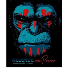 Дневник универсальный для 1-11 классов, 40 листов "Серьезная горилла", твёрдая обложка, ламинация Soft-Touch, блок офсет Проф Пресс