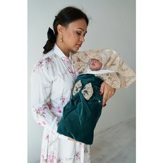Конверт на выписку изумруд Teddi24