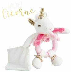 Погремушка Единорог Lucie 19 см Doudou et Compagnie