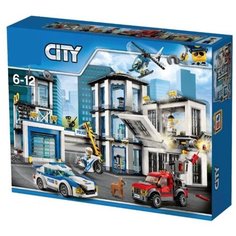 Конструктор Полицейский участок/894 детали/6065 Без бренда