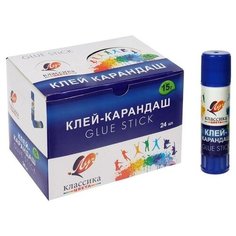 Клей-карандаш PVP 15 г Луч "Классика"