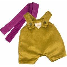 Одежда для кота Басика - Бархатный комбинезон и шарфик, 30 см. Подарок для девочки / Budi Basa Basik&Co