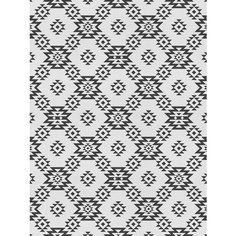 Отрезная ткань для мебели Ambesonne "Монохромный вектор" метражом для рукоделия и шитья, оксфорд, 155 см