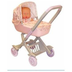 Коляска большая для пупсов Огонёк