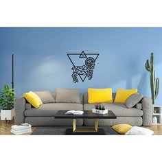 Деревянный декор настенный, панно, сборная модель EWA Design Знаки Зодиака Овен Eco Wood Art