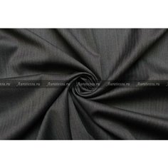 Ткань костюмная Armani двухстороння серо-чёрная ёлочка, ш154см, 0,5 м