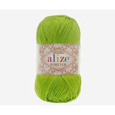 Пряжа Alize Forever ализе форевер 50 г/300 м (100% микрофибра) 210 зеленый