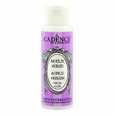 Акриловый глянцевый лак Cadence Water Based Acrylic Varnish 70 ml, Gloss