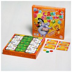 Настольная игра на праздник «С днём рождения» ЛАС ИГРАС