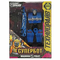 Робот трансформирующийся в машину, игрушка 2в1 Технодрайв ZY1296388-R1