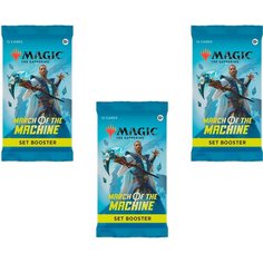 Magic The Gathering: 3 Сет-бустера MTG издания March of the Machine на английском языке
