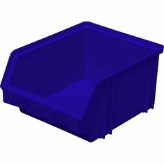 Лоток для склада 290 х 230 х 150 синий(7962), сплошной Noname