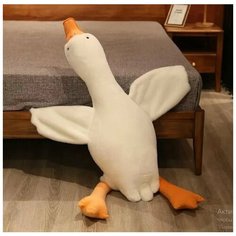 Большая мягкая игрушка Гусь, 50 см Китай