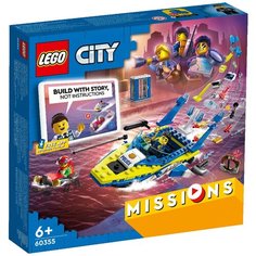 Конструктор Lego City Missions Water Police Detective Missions (элем:278) пластик (60355)