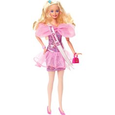 Кукла Mattel Barbie Rewind 80S Edition Curly Blonde Hair, 29 см, HJX20 розовый