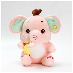 Мягкая игрушка «Слоник с бананом», цвета микс Китай