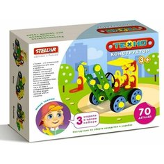 Конструктор "Техно" Кран, 70 деталей Стеллар