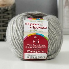 Пряжа Фиджи 20% меринос. шерсть, 60% хлопок, 20% акрил 95м/50гр (174 стальной), 5 шт. China