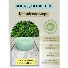 Воск для свечей / Карибское море / 250 г Hobbyscience.Ru