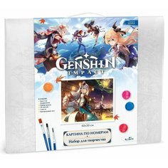 Картина по номерам Геншин. Краски мимолетности 40 х 50 см Origami