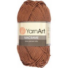 Пряжа YarnArt Macrame светло-коричневый (151), 100%полиэстер, 130м, 90г, 3шт