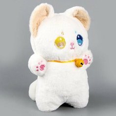 Мягкая игрушка "Кот", 23 см, цвет белый Нет бренда