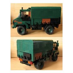 Конструктор 06044 - Военный грузовик Мерседес Унимог Unimog Gulliver