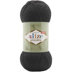 Пряжа "Alpaca Royal New" 15% альпака, 30% шерсть, 55% акрил 250м/100гр (60), 1шт Alize
