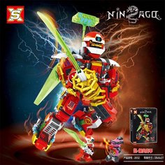 Конструктор SX 2035 Ninjago Мастер Кружитцу