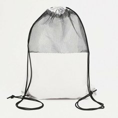 Мешок для обуви на шнурке, цвет светло-серый Flash Me