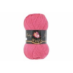 Пряжа Magic Baby Joy ярко-розовый (5716), 30%шерсть/70%акрил, 133м, 50г, 3шт