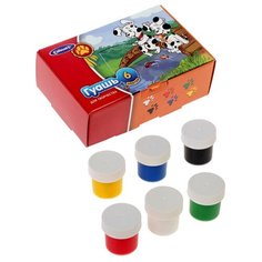 Гуашь 6 цветов х 25 мл, Cullinan "Далматинцы", в картонной коробке