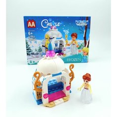Конструктор "Холодное Сердце / Frozen" 74 детали с фигуркой Нет бренда