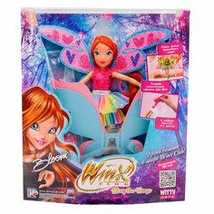 Кукла Winx Club Bling the Wings Блум с крыльями и глиттером, 24 см Winx Club IW01312201