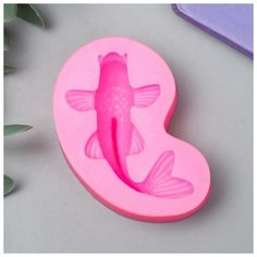 Молд силикон "Золотой карп" 4,2х7,4 см 7,3х4,6х2,2 см Noname