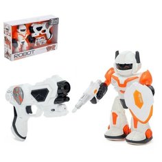 Робот «Бой с роботом», световые и звуковые эффекты, работает от батареек КНР