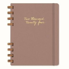 Блокнот Moleskine Life Planner, 19 х 25 см, датированный, спираль, твердая обложка, миндальный, 200 листов