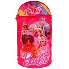 Набор для хранения Играем вместе Барби Extra 43x60 см., 43х43х60 см, розовый