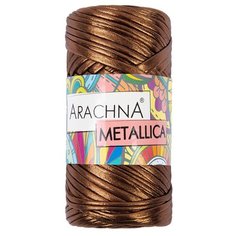 Пряжа Arachna Metallica, 100 % полиэстер, 115 г, 50 м, 1 шт., 04 бронзовый