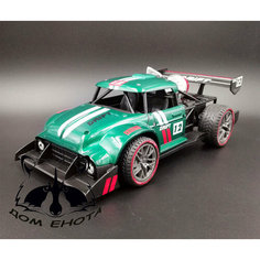 Машинка на радиоуправлении с дымом Musculecar Red Devil зеленая Дом Енота