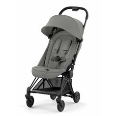 Прогулочная коляска Cybex Coya Mirage Grey на шасси Matt black