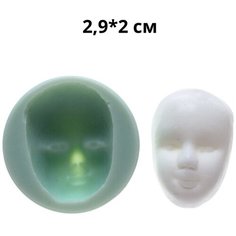 Молд для рукоделия 840 кукольное лицо Hobby Page