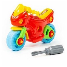 Конструктор-транспорт Мотоцикл 25 эл. в пак 78209 П-Е /20/ Полесье