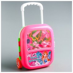 Набор парикмахера в чемодане "Салон красоты", феи WINX: Блум, микс