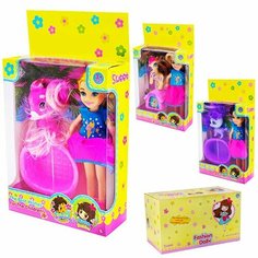 Кукла малышка 8752JJ с питомцем в коробке Китайская игрушка2
