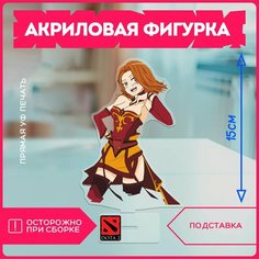 Акриловая фигурка для дома игра дота dota 2 Lina v2 Krasnikova