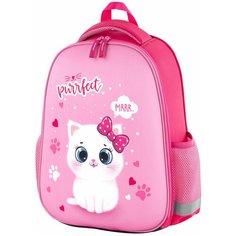 Ранец пифагор EVA BASIC, 1 отделение, "Fluffy cat", 39х30х16 см, 270691