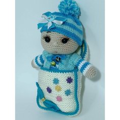 Игрушка мягкая "Кукла". Ручная работа. без бренда