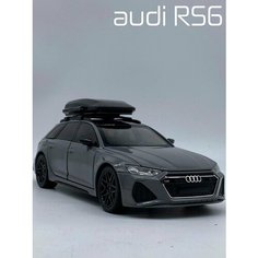 Металлическая коллекционная машинка Audi RS6 Avant Play Vroom